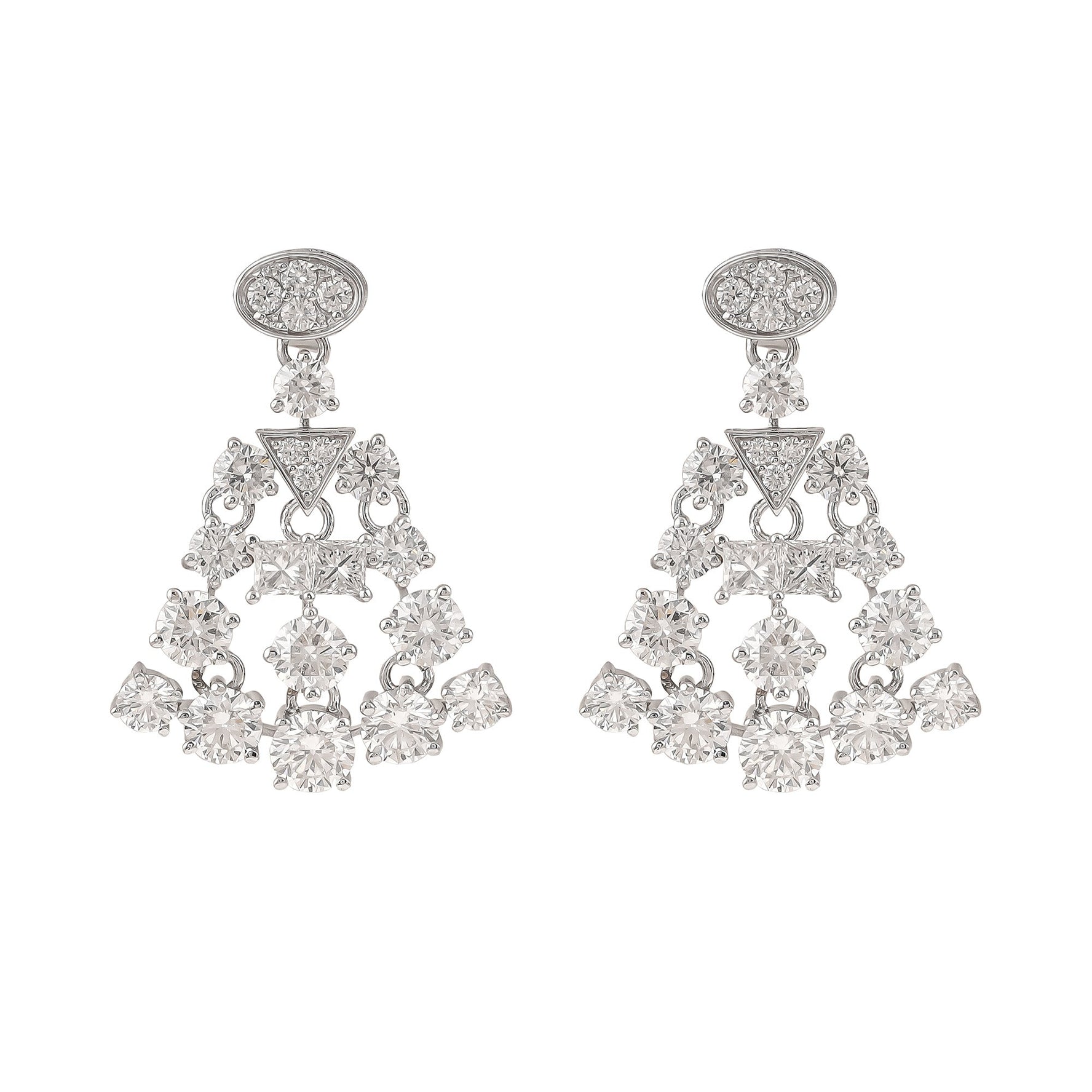 Vỏ Bông Tai Kim Cương E10970 - Hung Phat USA VN