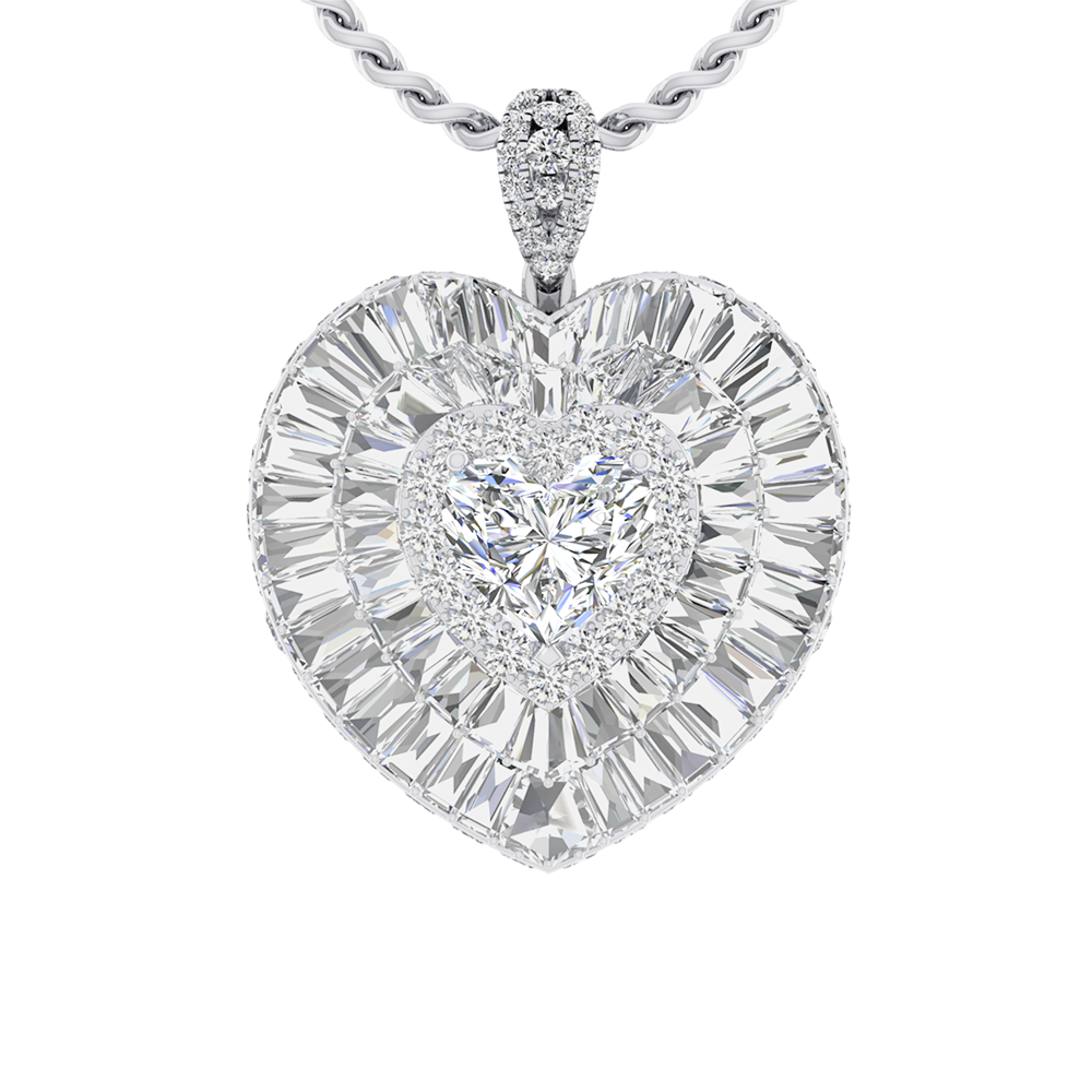 Vỏ Mặt Dây Chuyền Kim Cương P10779 - Hung Phat USA VN