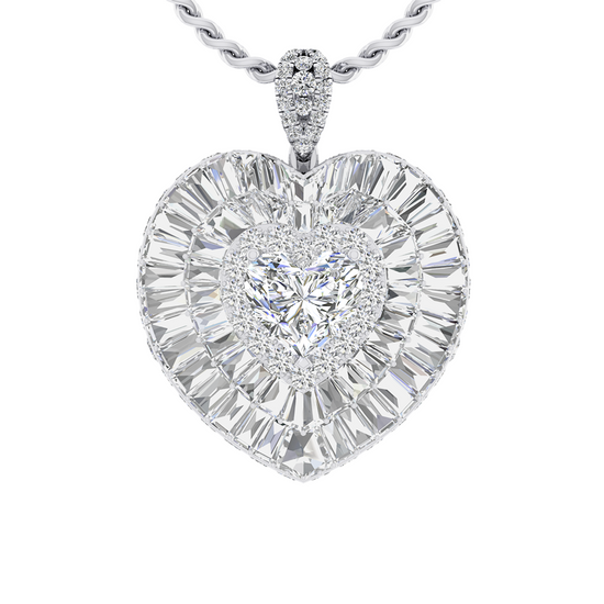 Vỏ Mặt Dây Chuyền Kim Cương P10779 - Hung Phat USA VN