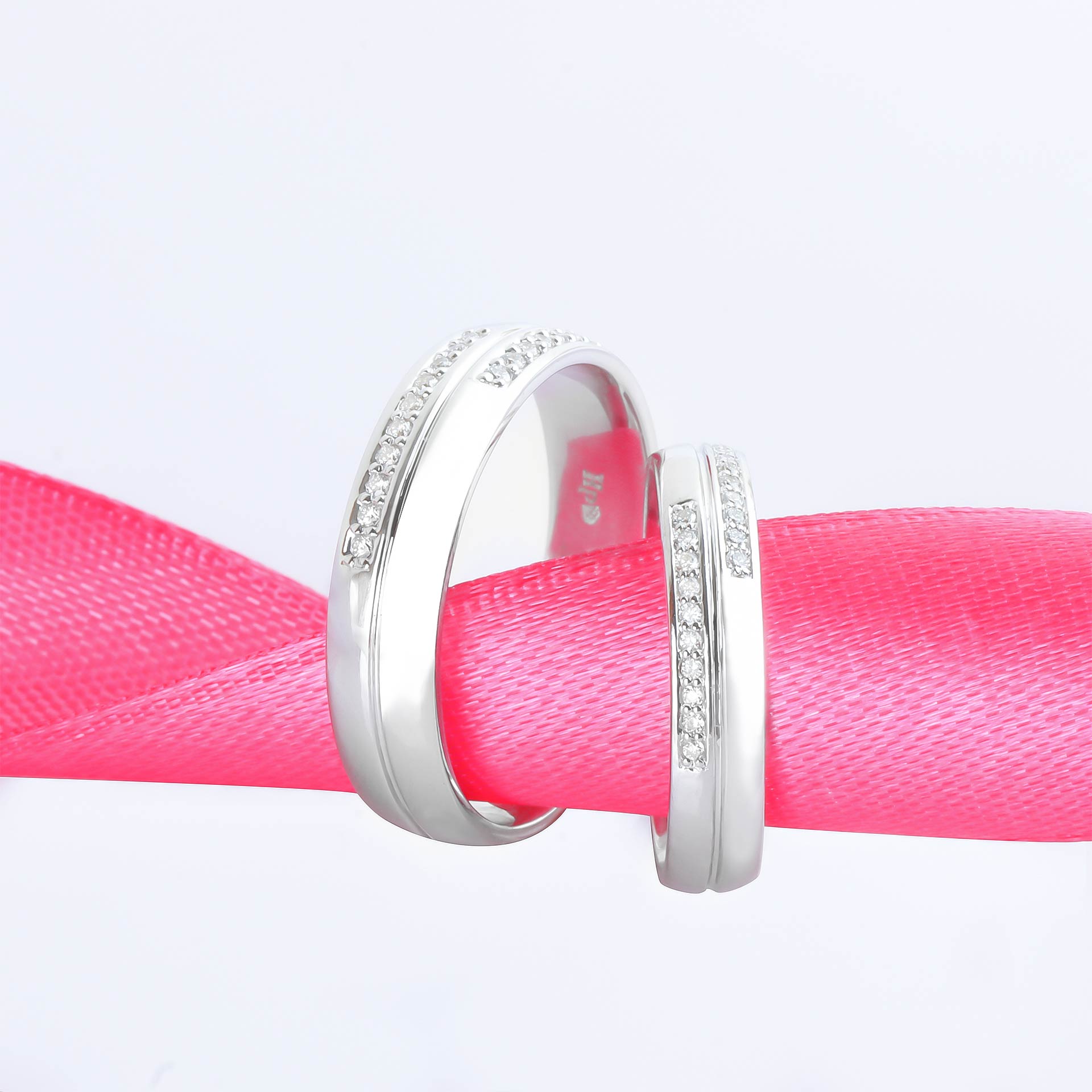 Nhẫn Cưới Kim Cương D10023 - Hung Phat USA VN