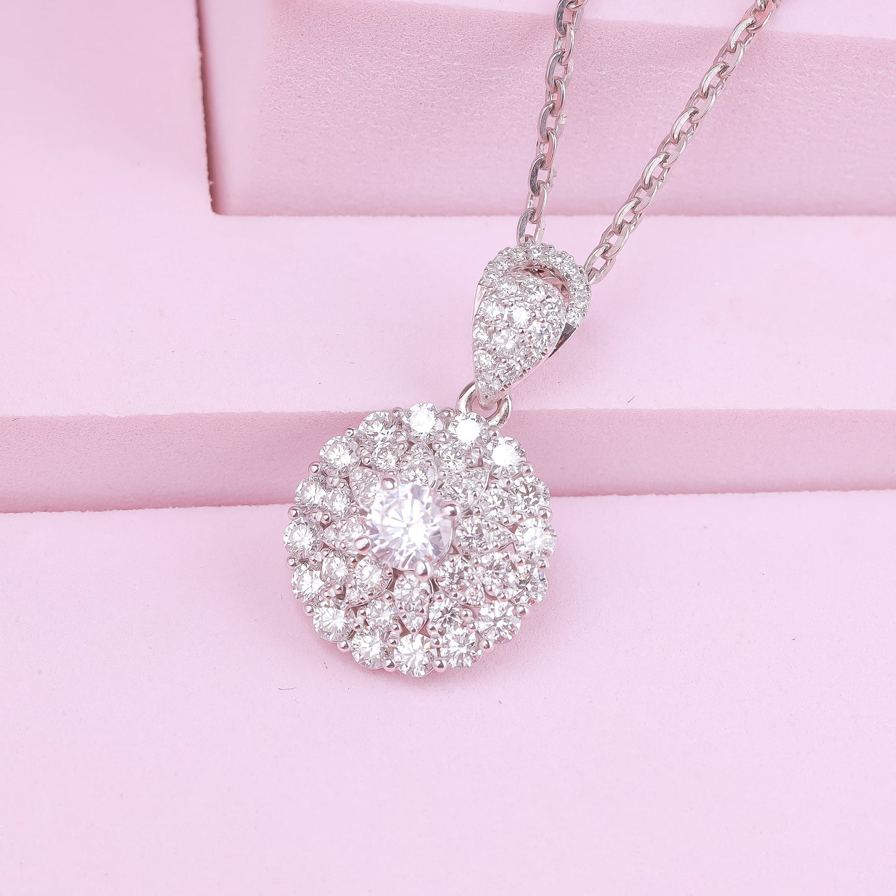 Vỏ Mặt Dây Chuyền Kim Cương P10477 - Hung Phat USA VN