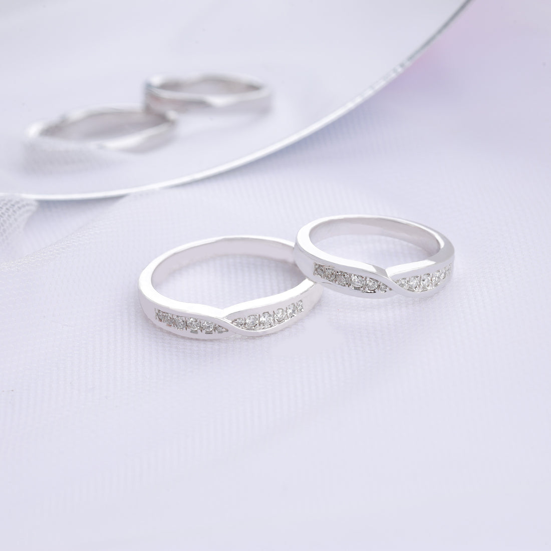 Nhẫn Cưới Kim Cương D10407 - Hung Phat USA VN