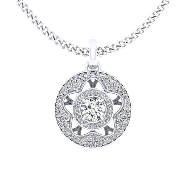 Vỏ Mặt Dây Kim Cương P10385 - Hung Phat USA VN