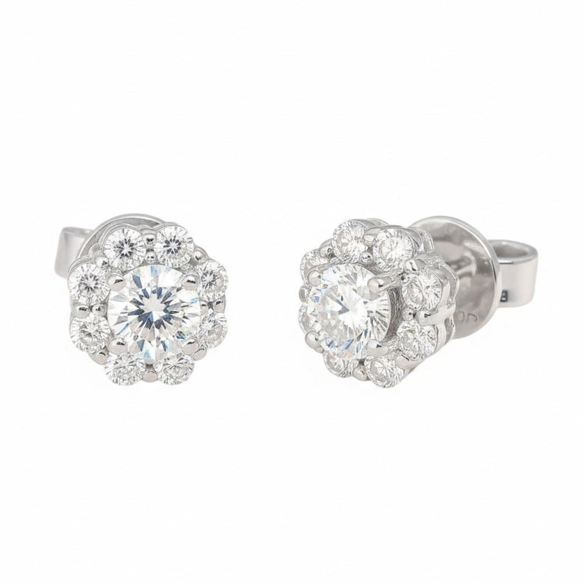 Vỏ Bông Tai Kim Cương E10134