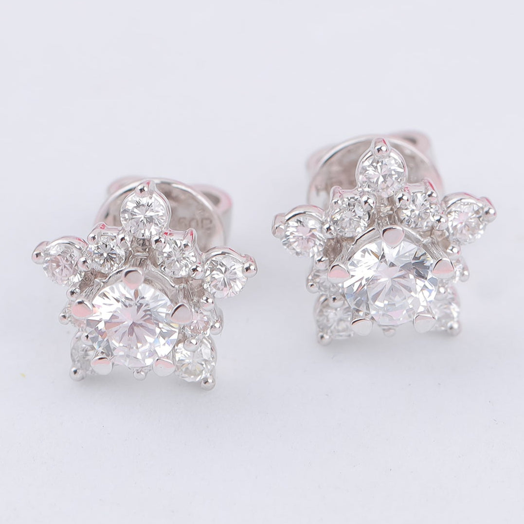 Vỏ Bông Tai Kim Cương E10255 - Hung Phat USA VN