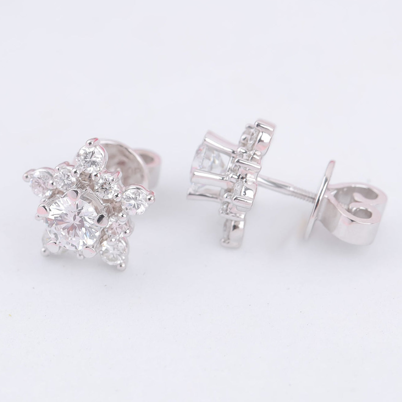 Vỏ Bông Tai Kim Cương E10255 - Hung Phat USA VN