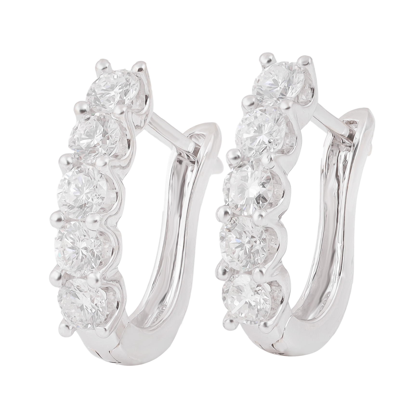 Bông Tai Kim Cương E10085 - Hung Phat USA VN