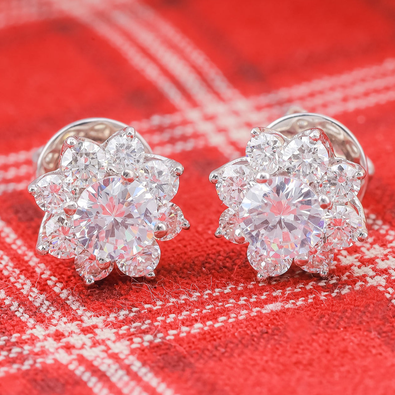 Vỏ Bông Tai Kim Cương E10116 - Hung Phat USA VN