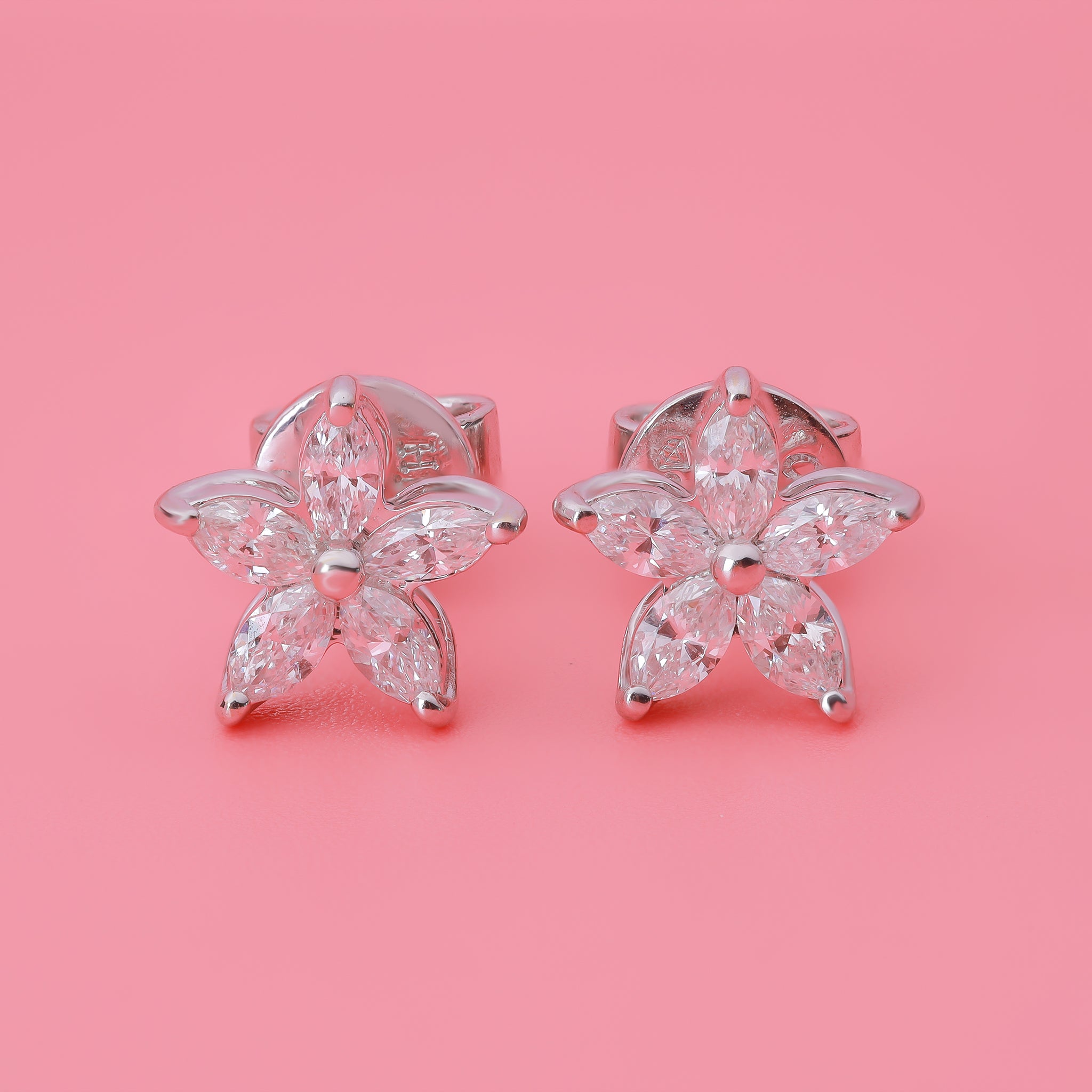 Bông Tai Kim Cương E10260 - Hung Phat USA VN