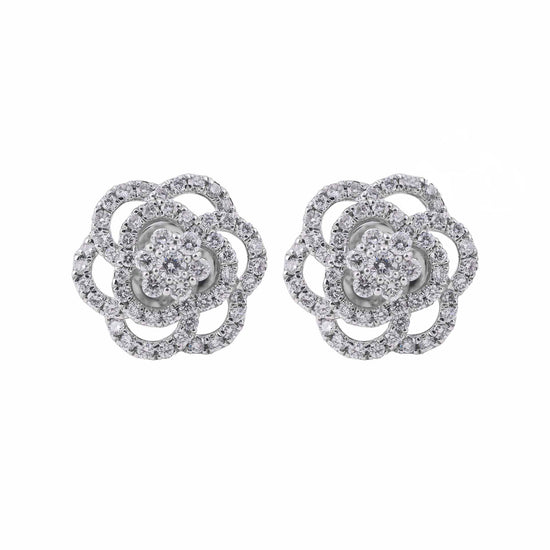 Bông Tai Kim Cương E10274 - Hung Phat USA VN