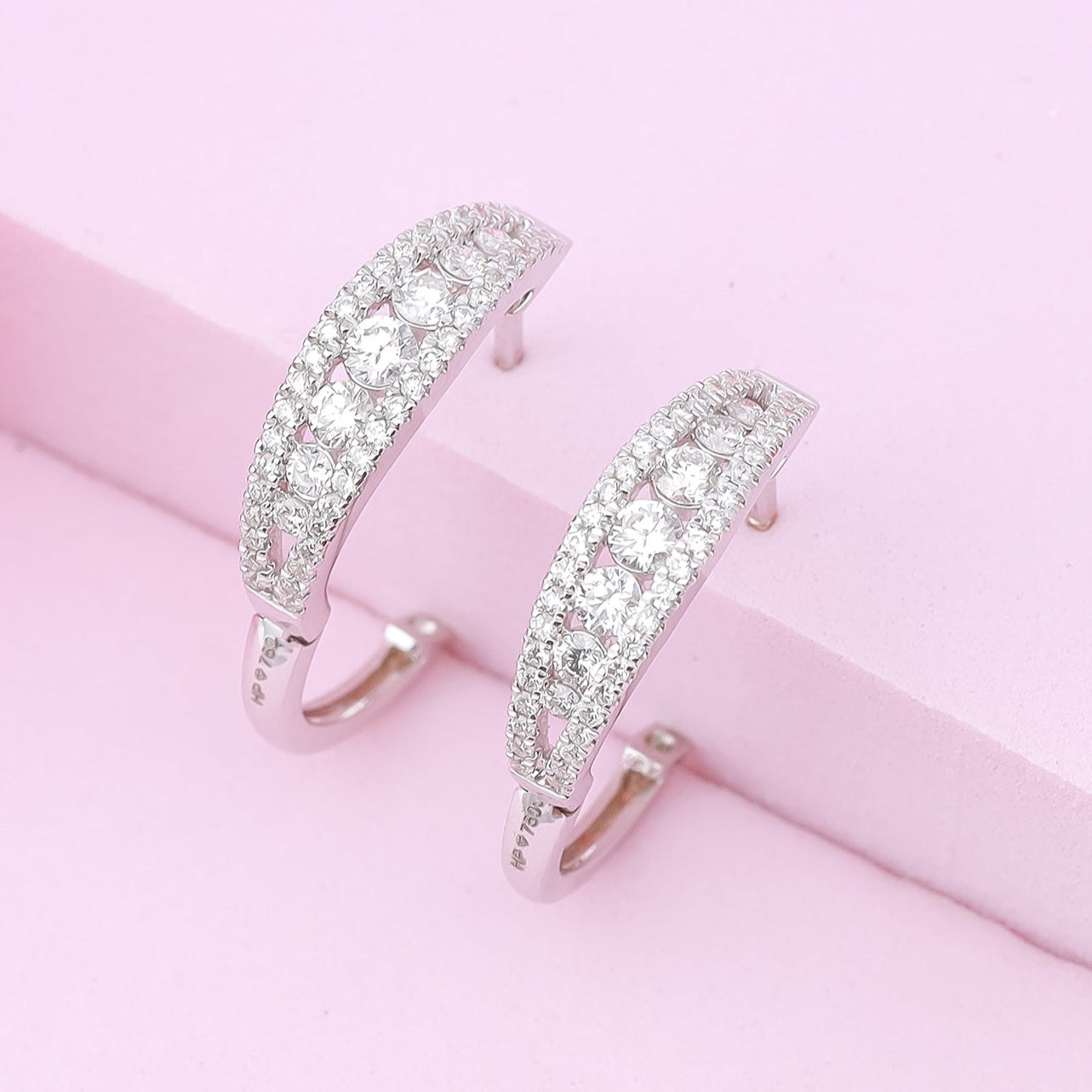 Bông Tai Kim Cương E10320 - Hung Phat USA VN