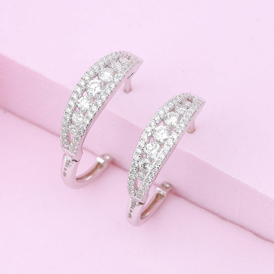 Bông Tai Kim Cương E10320 - Hung Phat USA VN