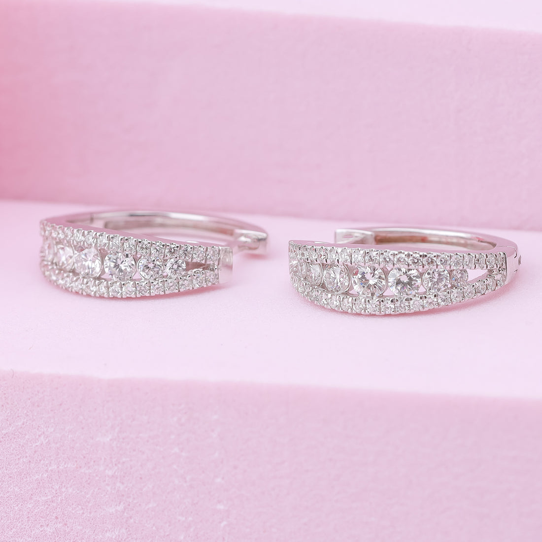 Bông Tai Kim Cương E10320 - Hung Phat USA VN