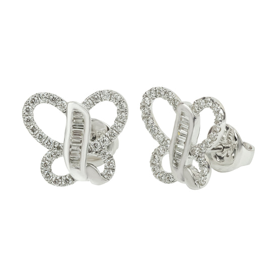 Bông Tai Kim Cương E10826 - Hung Phat USA VN