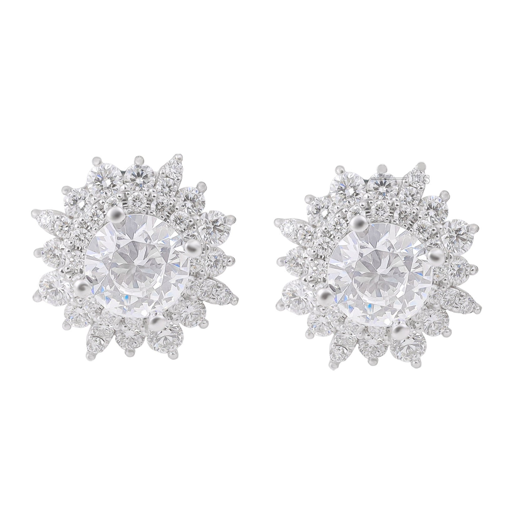 Vỏ Bông Tai Kim Cương E10882 - Hung Phat USA VN