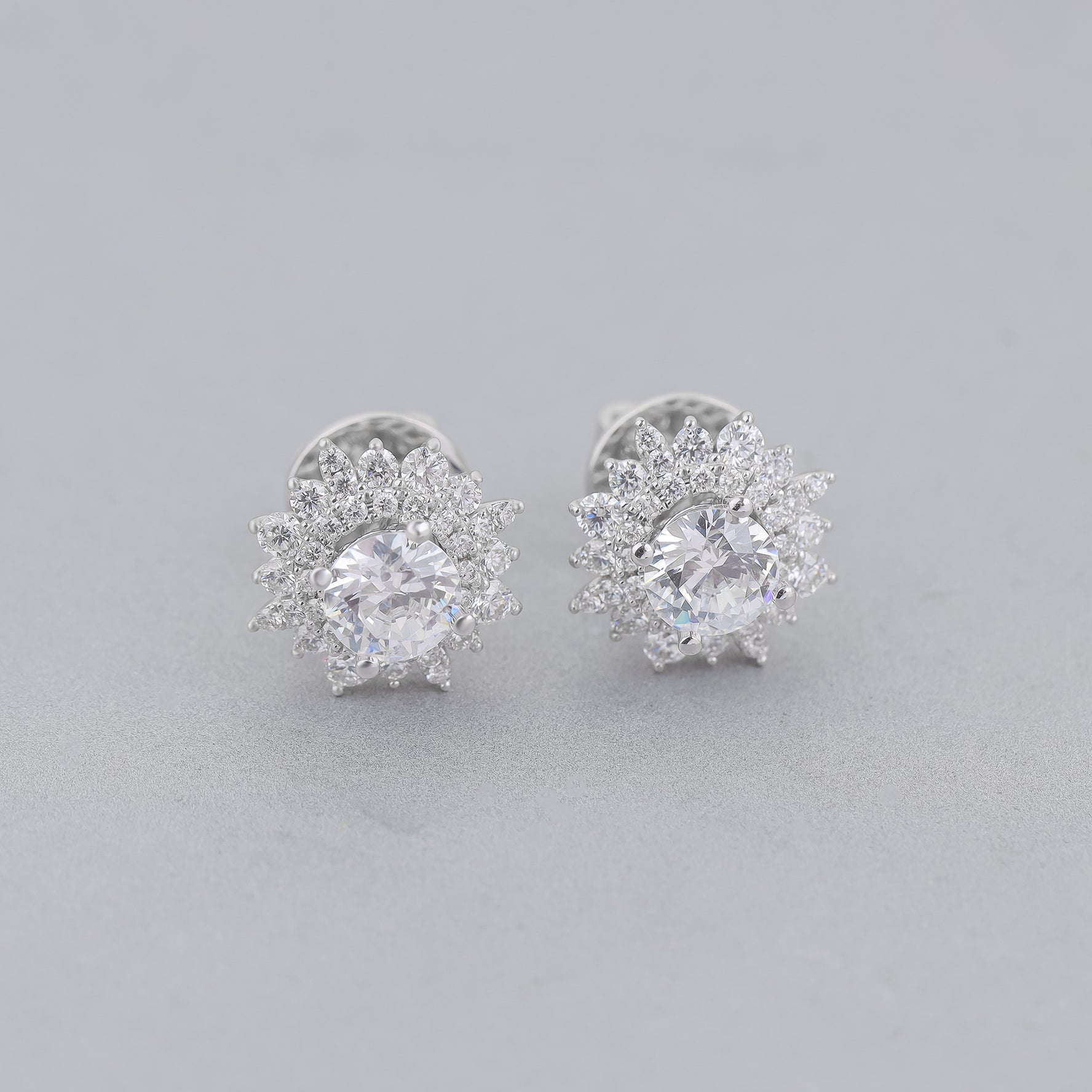 Vỏ Bông Tai Kim Cương E10882 - Hung Phat USA VN