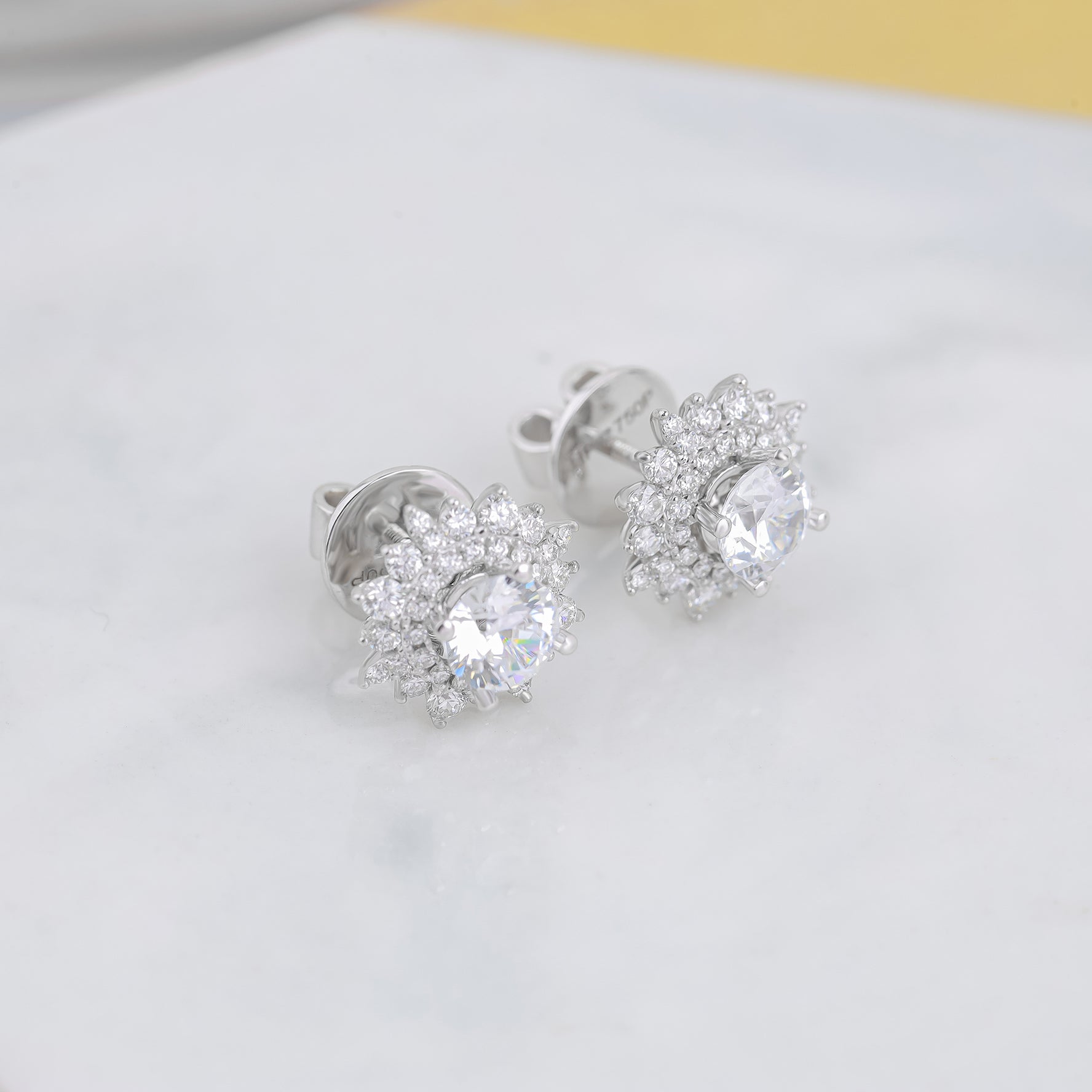 Vỏ Bông Tai Kim Cương E10882 - Hung Phat USA VN