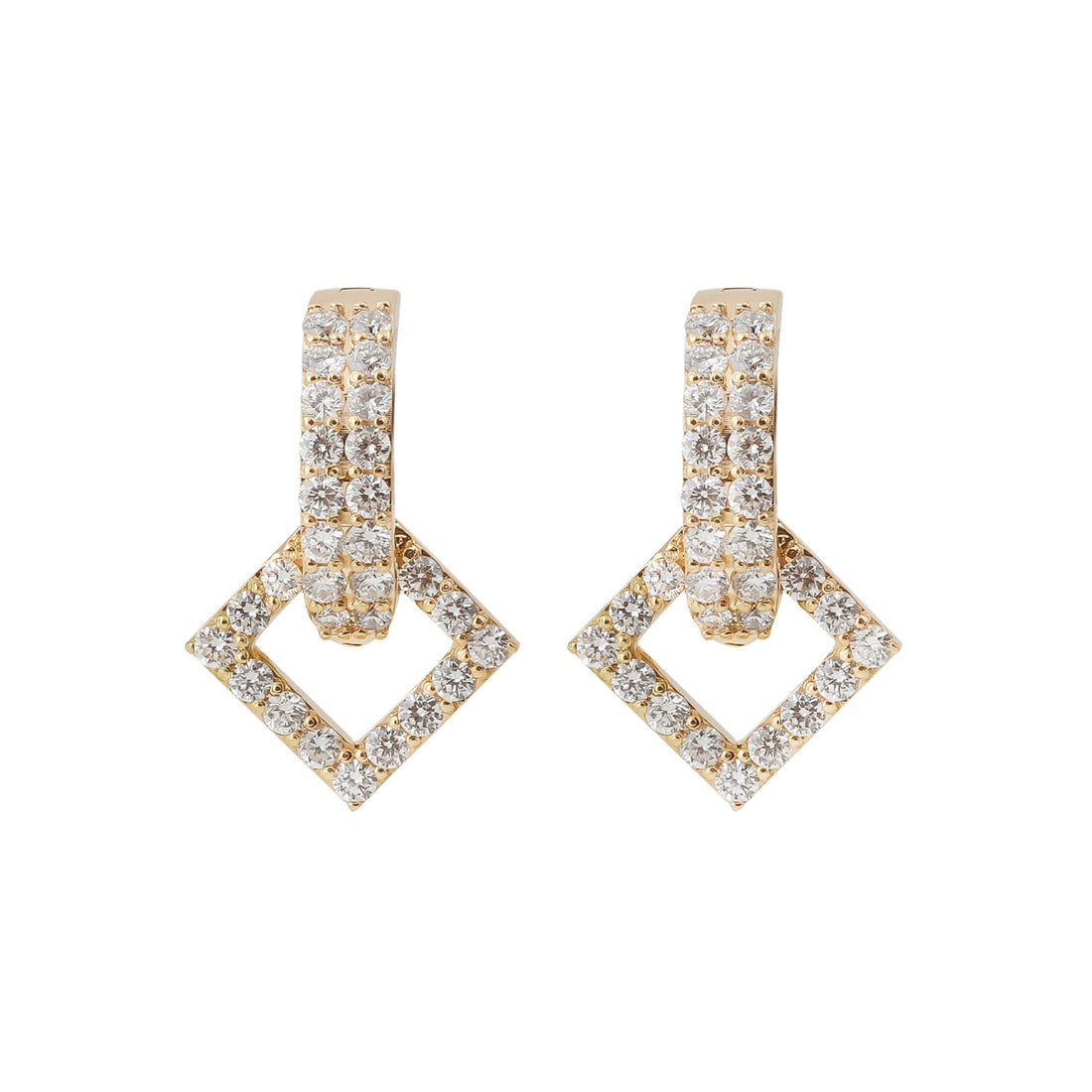 Bông Tai Kim Cương E10887 - Hung Phat USA VN