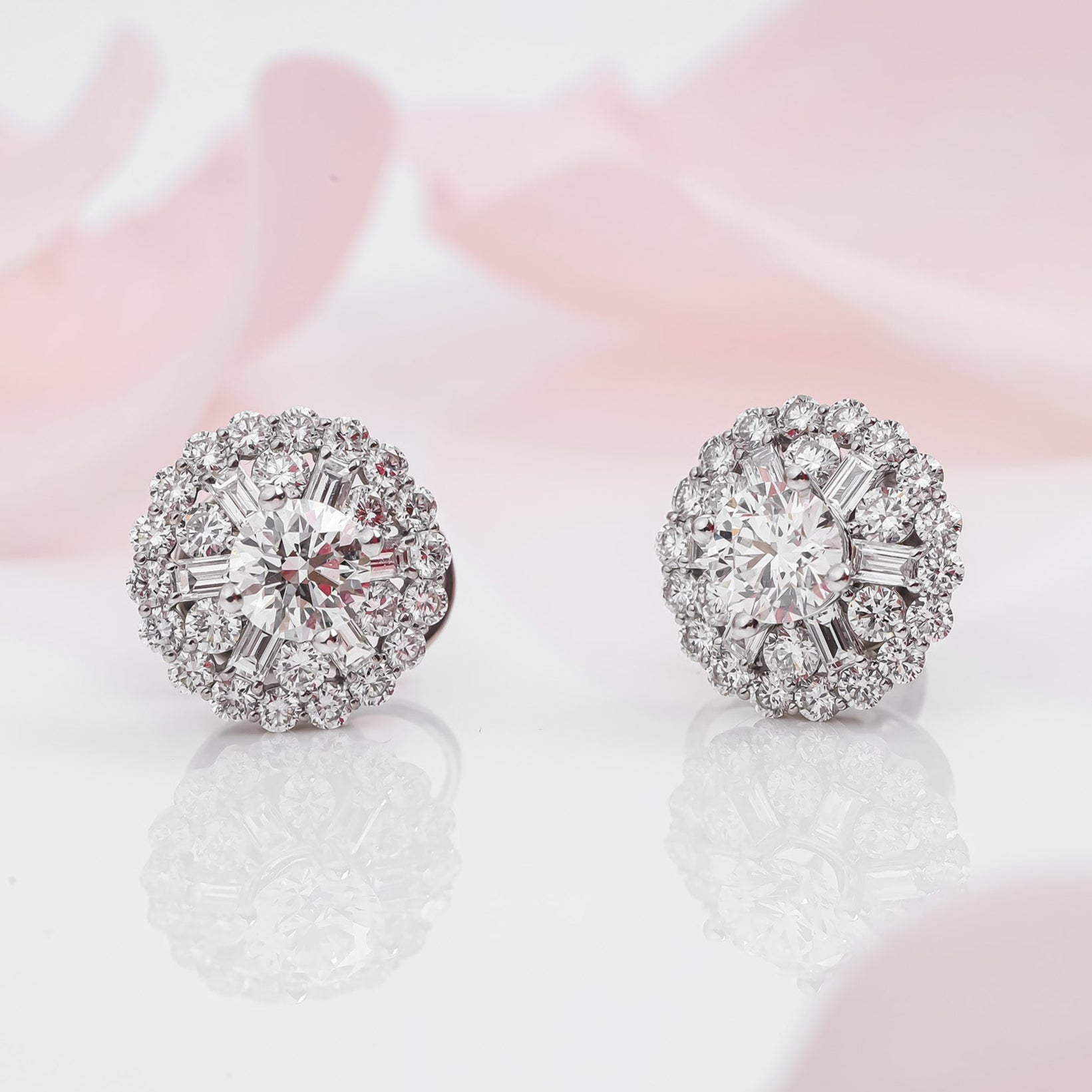 Vỏ Bông Tai Kim Cương E10987 - Hung Phat USA VN