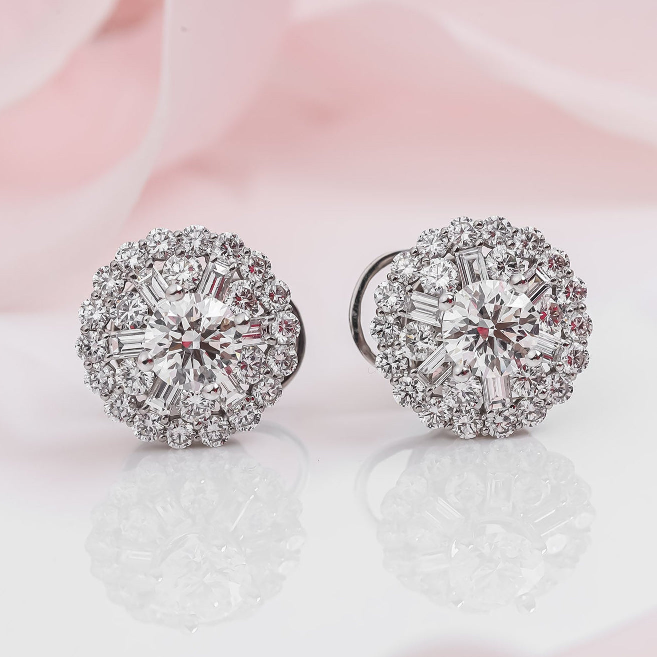 Vỏ Bông Tai Kim Cương E10987 - Hung Phat USA VN