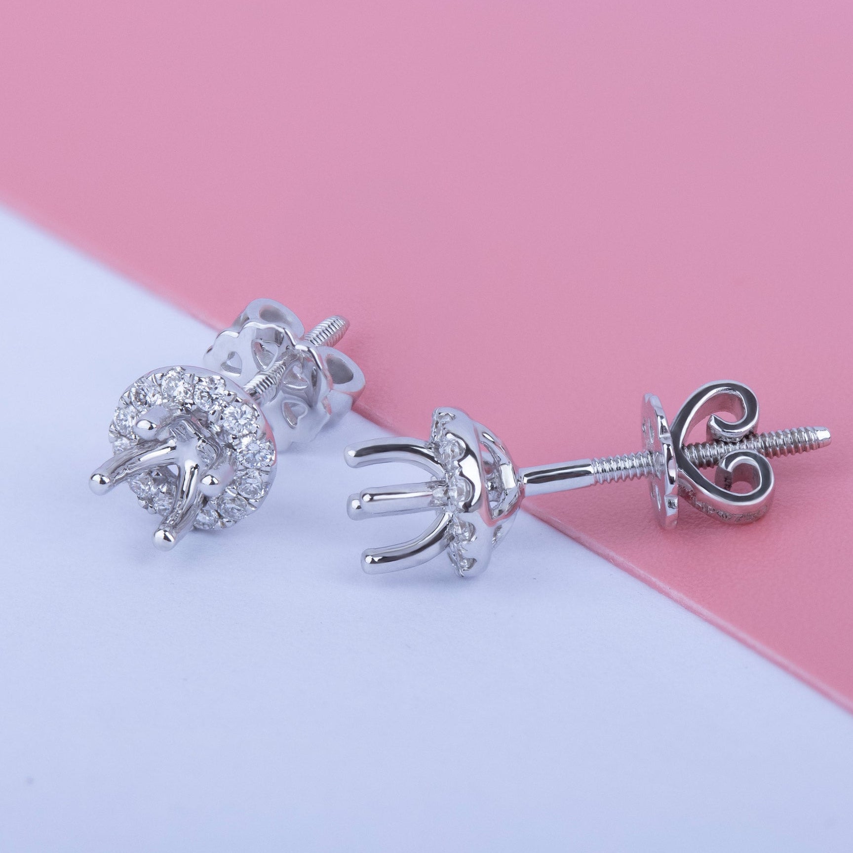 Vỏ Bông Tai Kim Cương E8423 - Hung Phat USA VN