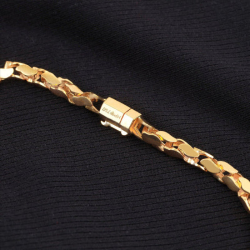 Dây Chuyền Vàng 18K Nam C10090 - Hung Phat USA VN