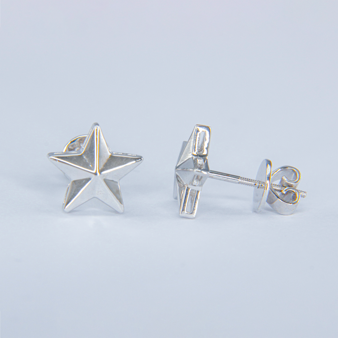 Bông Tai Vàng 18K E10374 - Hung Phat USA VN