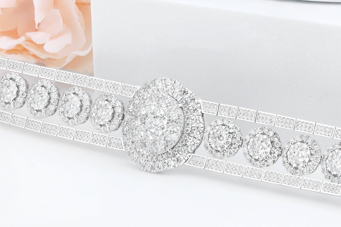 Lắc Tay Kim Cương L10158 - Hung Phat USA VN