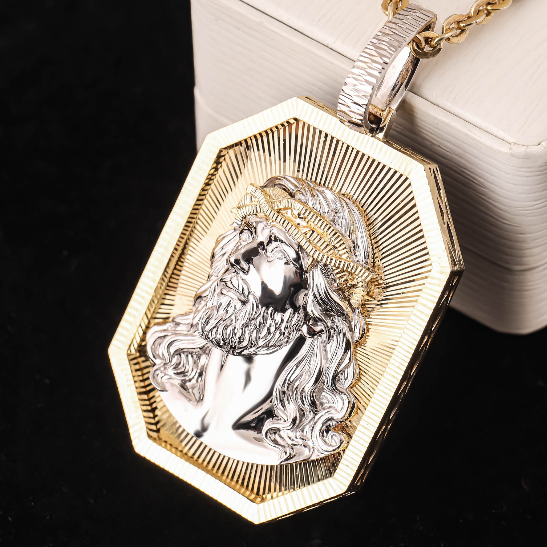 Mặt Dây Kim Cương Nam P11103 - Hung Phat USA VN