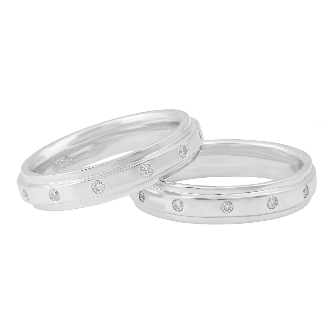 Nhẫn Cưới Kim Cương D10068 - Hung Phat USA VN