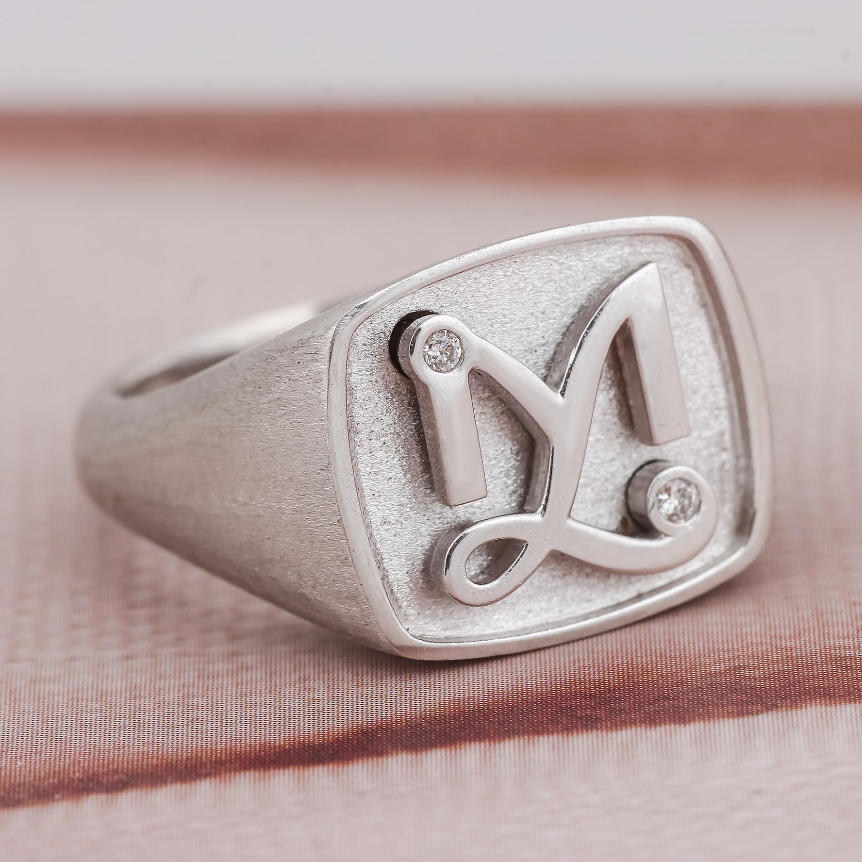 Nhẫn Kim Cương Nam D10866 - Hung Phat USA VN