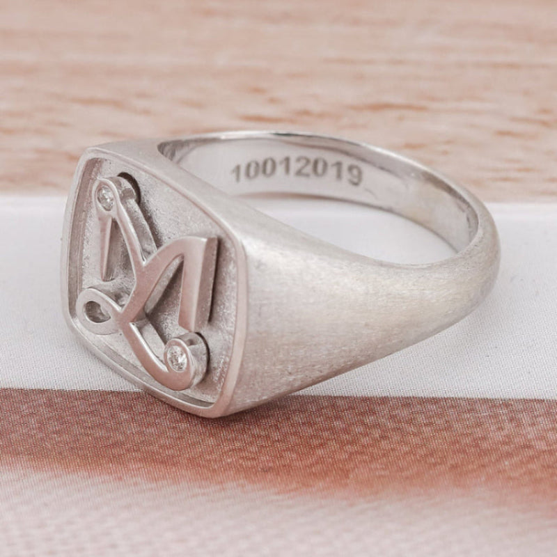 Nhẫn Kim Cương Nam D10866 - Hung Phat USA VN