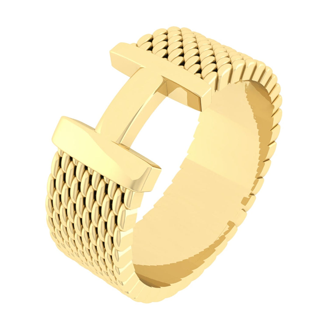 Nhẫn Vàng 18K Nam D10603 - Hung Phat USA VN