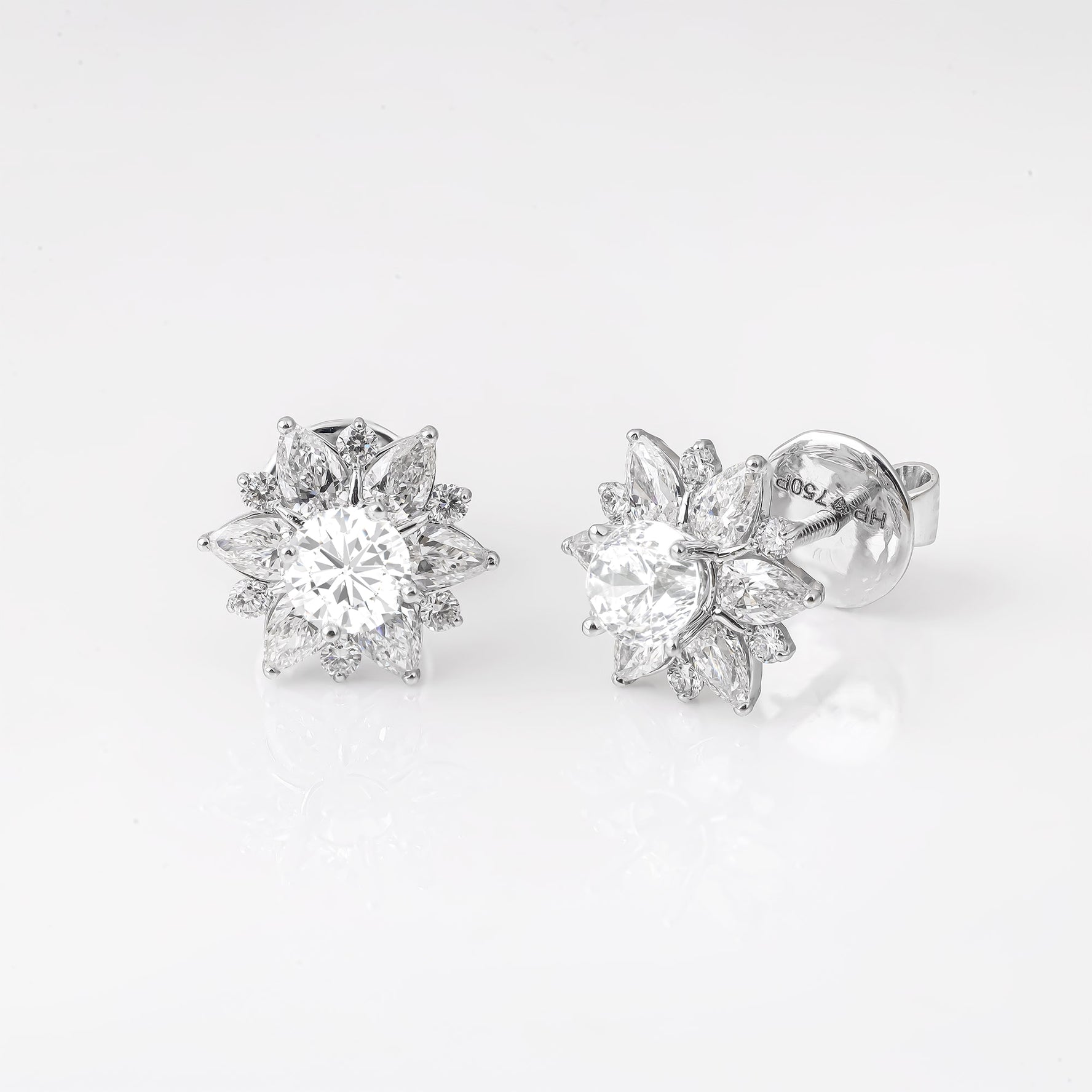 Vỏ Bông Tai Kim Cương E11005