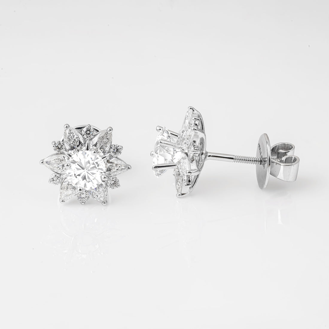 Vỏ Bông Tai Kim Cương E11005