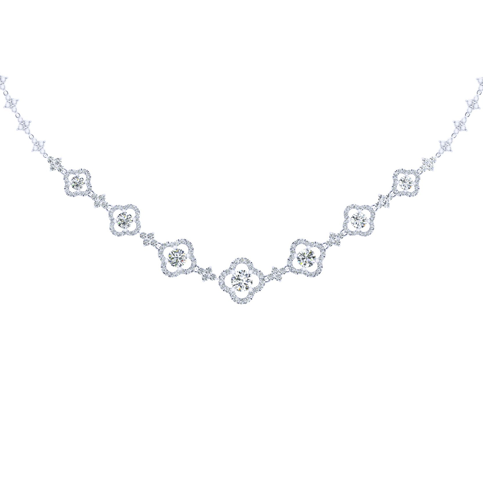 Vòng Cổ Kim Cương N10120 - Hung Phat USA VN