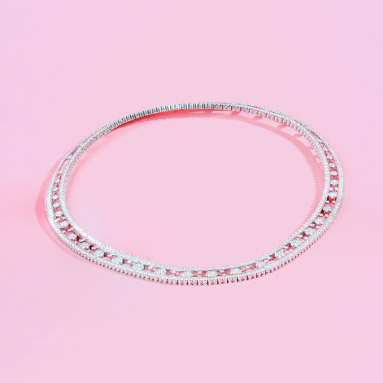 Vòng Cổ Kim Cương N10147 - Hung Phat USA VN