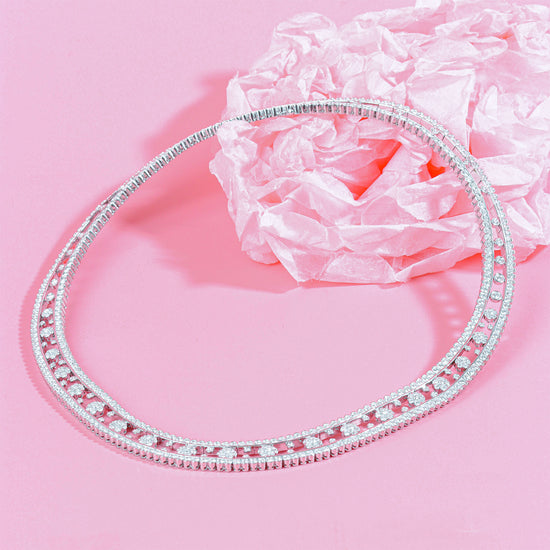 Vòng Cổ Kim Cương N10147 - Hung Phat USA VN