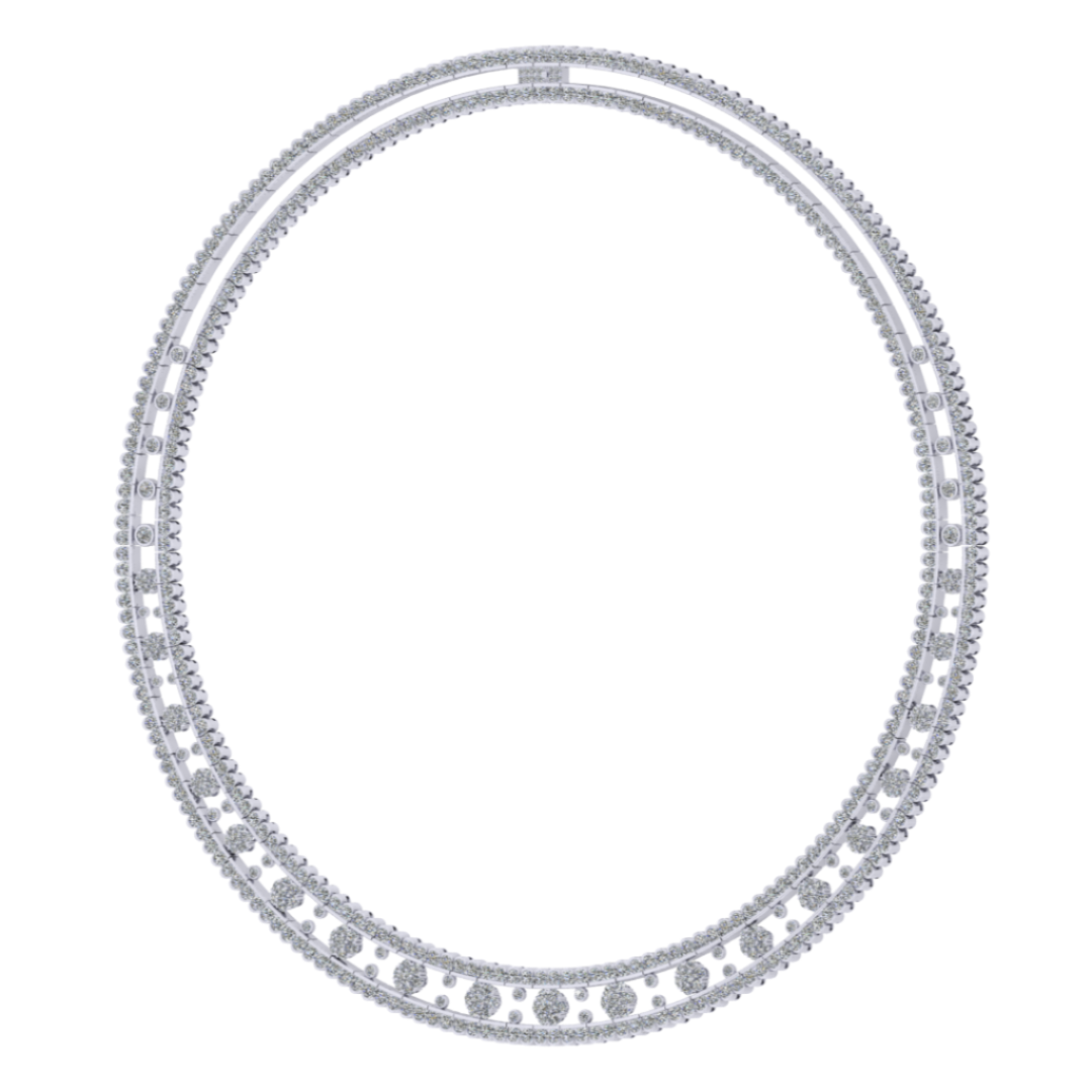 Vòng Cổ Kim Cương N10147 - Hung Phat USA VN