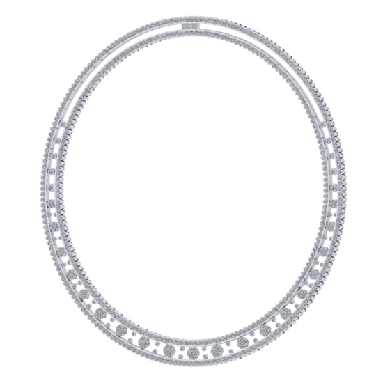 Vòng Cổ Kim Cương N10147 - Hung Phat USA VN