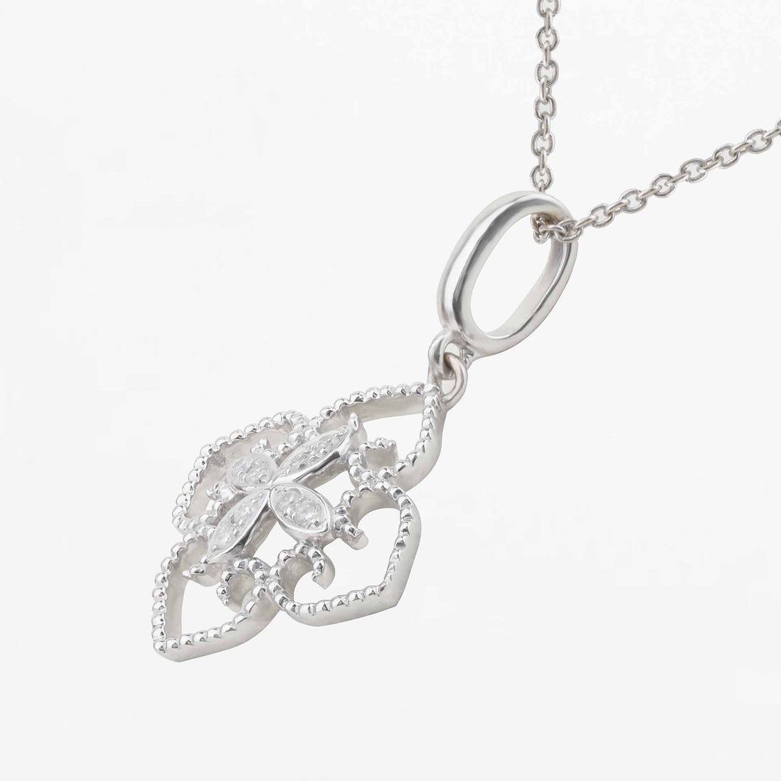 Vòng Cổ Kim Cương P10726 - Hung Phat USA VN