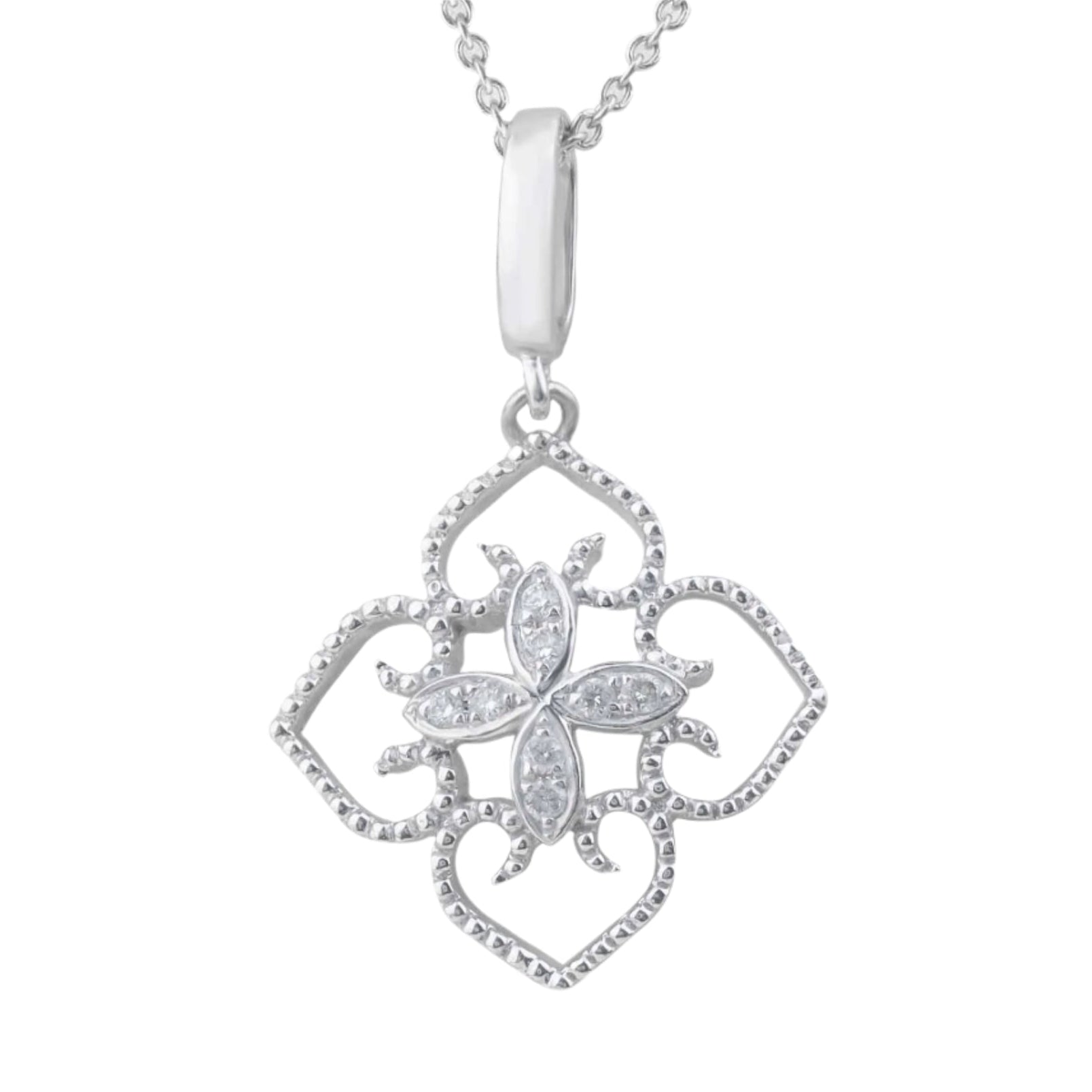 Vòng Cổ Kim Cương P10726 - Hung Phat USA VN