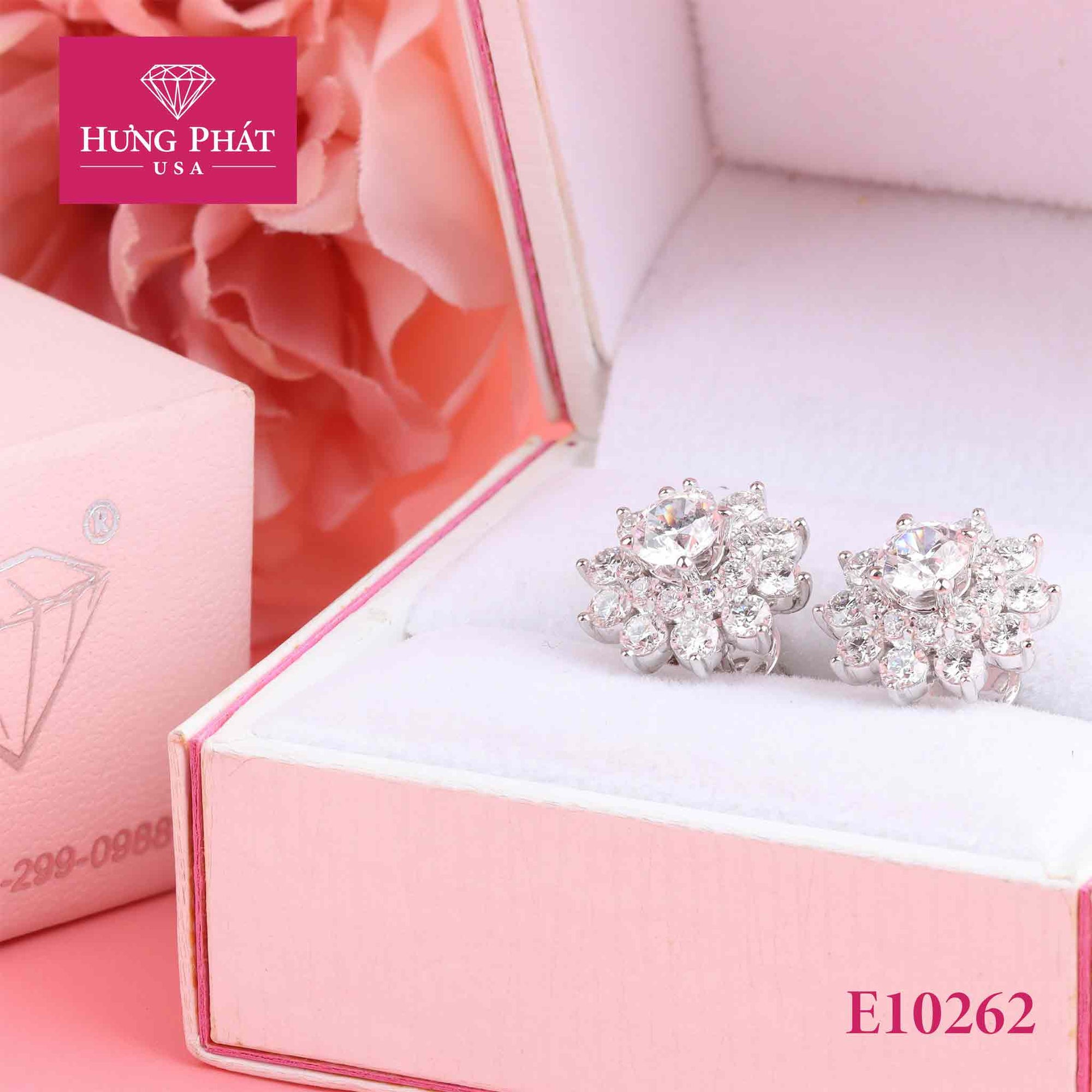 5 kiểu vỏ bông tai kim cương đẹp – Dễ phối đá và chống rơi hiệu quả
