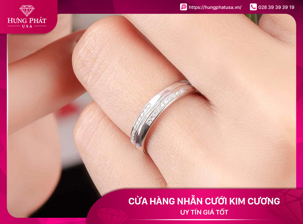 Cửa hàng nhẫn cưới kim cương uy tín giá tốt
