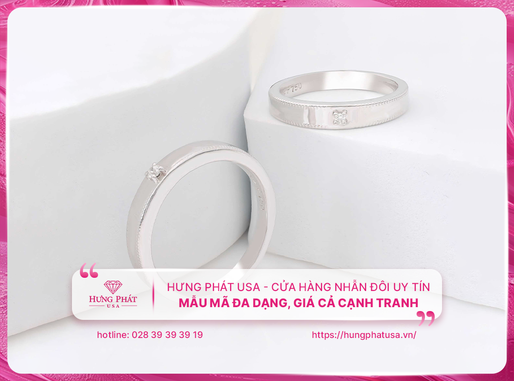 Hưng Phát USA - Cửa hàng nhẫn đôi uy tín - Mẫu mã đa dạng, giá cả cạnh tranh