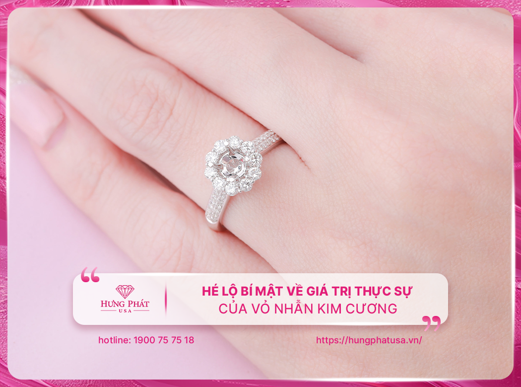 Hé lộ bí mật về giá trị thực sự của vỏ nhẫn kim cương