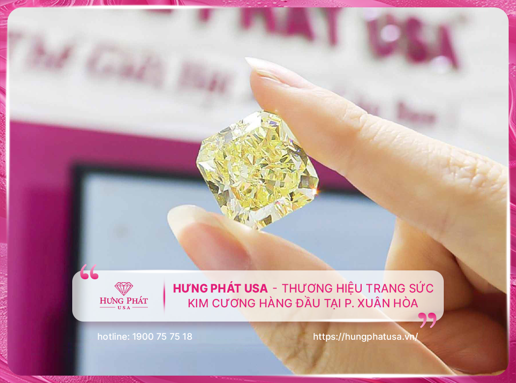 Hưng Phát USA – Thương hiệu trang sức kim cương hàng đầu tại phường Xuân Hòa