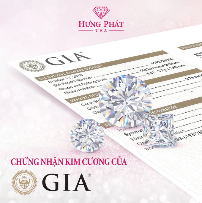 Cách đọc thông số kim cương viên GIA cho người chưa từng mua