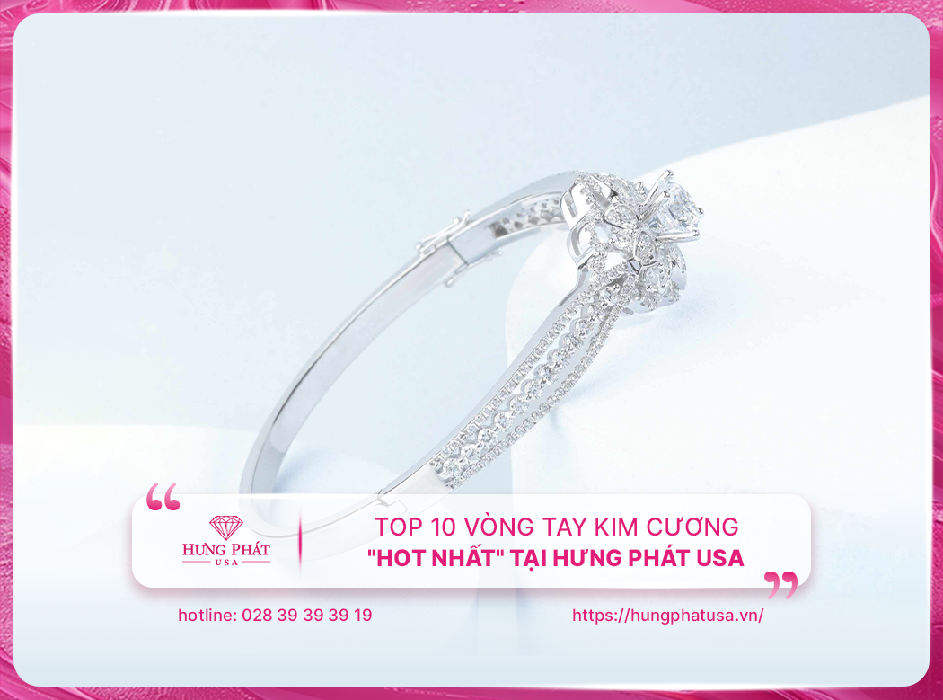 Top 10 vòng tay kim cương 