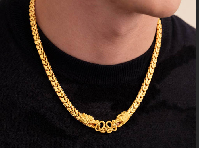 Vòng Cổ Vàng 18K Nam TPHCM: Điểm Nhấn Quyền Uy Của Người Dẫn Đầu